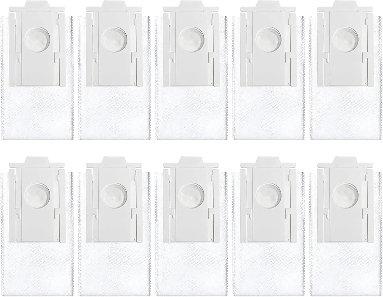 10 Pack Replacement Dust Bags for SAMSUNG Jet Bot AI  / Jet Bot  Vacuum Clean Station, Replace Part VCA-RDB95 ‎VCA-SBT90E/XAA