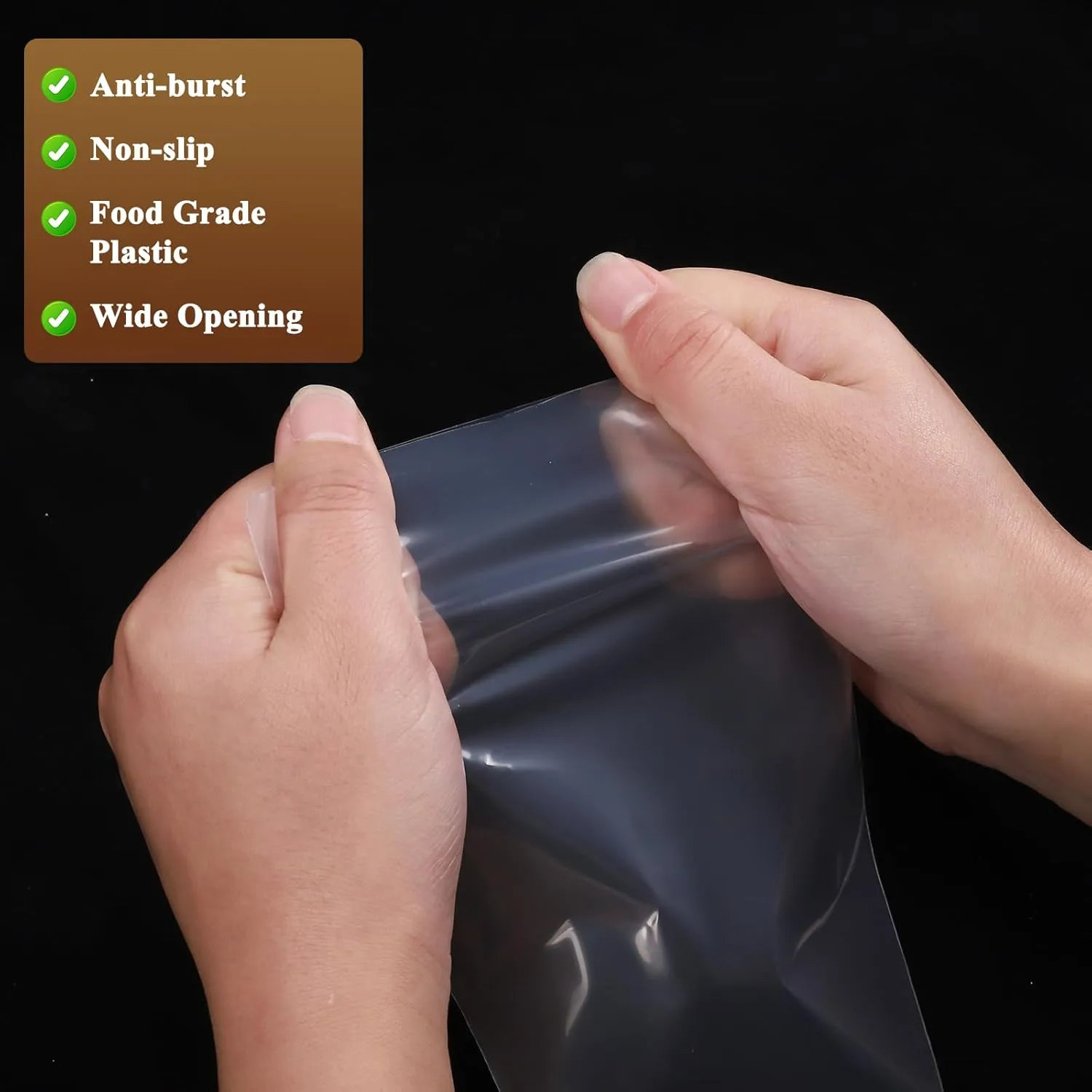 100pcs 18 Inch Disposable Piping Bags, Anti Burst Icing Bags for Cream Frosting, Cakes and Cookies Decoration