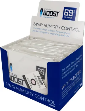 2-Way Humidity Control Packet, 69 Percent RH, 67 Gram Size (Pack of 12 in Retail Display)