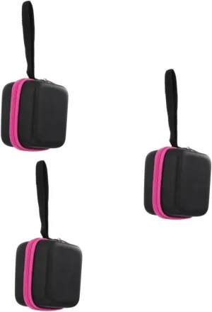 2pcs 9 15 Essential Grids Holder Oil Case Er Bottles Oils Pouch Bag Shockproof Storage Carrying Ml, Rosyx3pcs, 9x8x6cmx3pcs