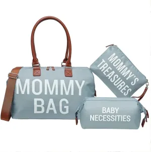 3pcs/set Mom Bag Large Capacity Tote Diaper Bag Handbag Baby Nappy Bag Maternity Bags