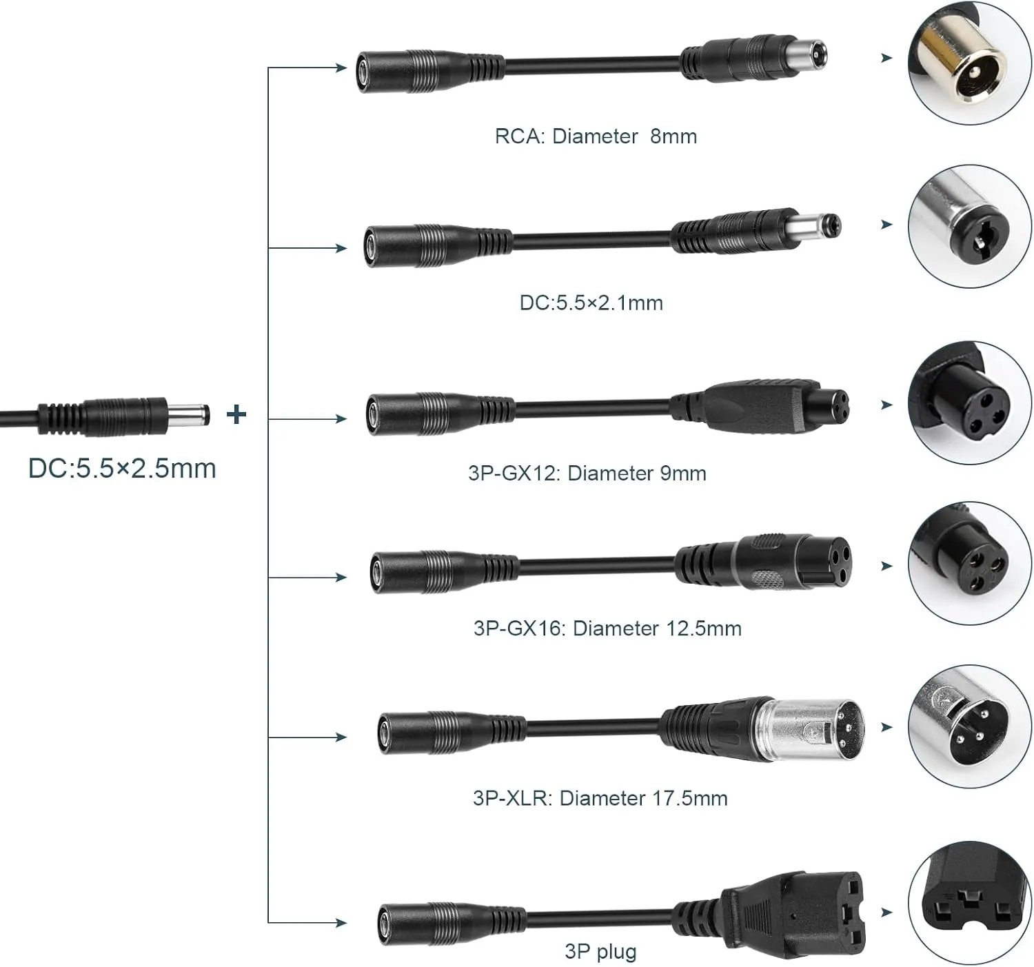 42V 2A Universal Scooter Charger with 7 Connections, 7 in 1 for Jetson, Gotrax Bike Electric Scooter, ninebot Electric Scooter Charger for 36V 10S Li-ion Battery.