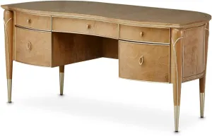 Aico Amini Villa Cherie Desk in Caramel