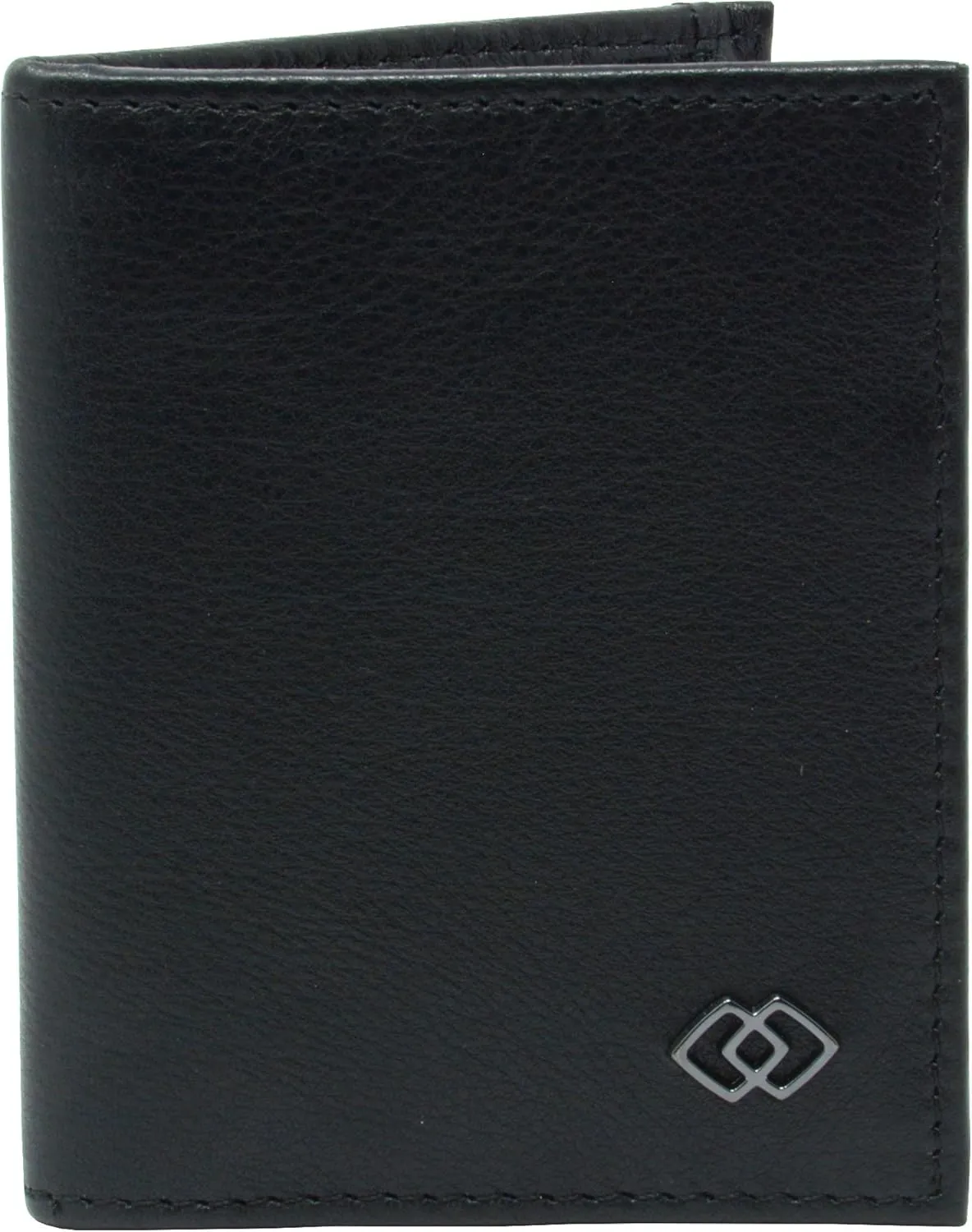 Alpine Swiss Double Diamond RFID Business Card Case Wallet