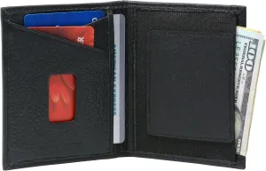 Alpine Swiss Double Diamond RFID Business Card Case Wallet