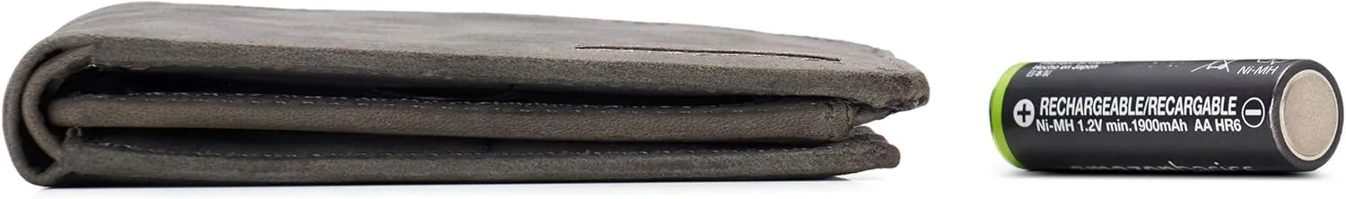Alpine Swiss Mens Wallet for Men | RFID Protected Leather Mens Wallet | Spencer Bifold with Divided Bill Section | Gift Box | 2 ID Windows | 14 Card & Storage Pockets for Organization