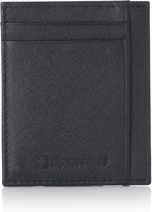 Alpine Swiss RFID Front Pocket Wallet ID Card Case