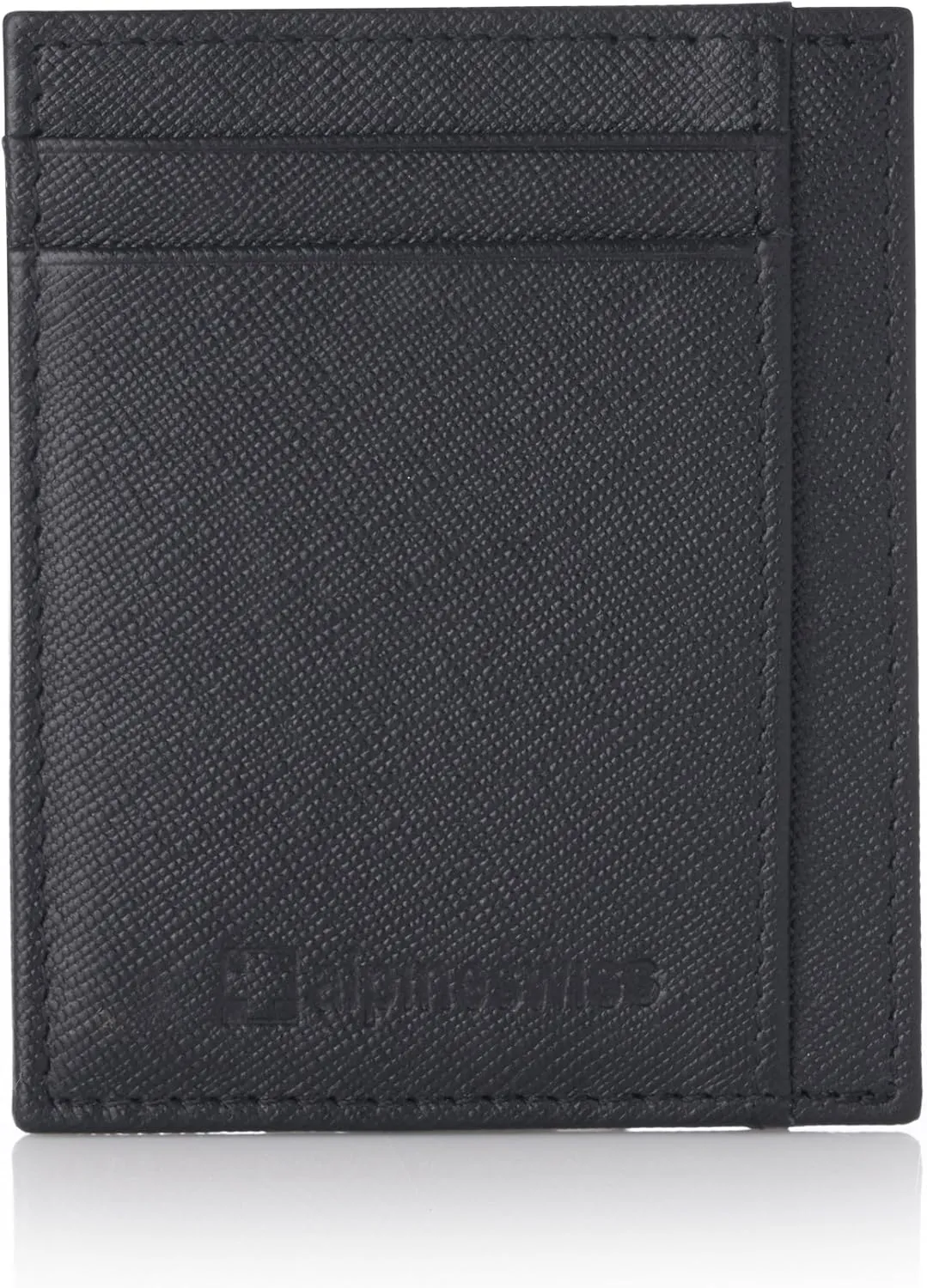 Alpine Swiss RFID Front Pocket Wallet ID Card Case