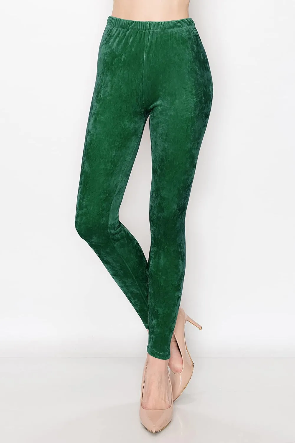 ALWAYS Casual Velvet Leggings Women - Super Soft Warm Winter Yoga Pants