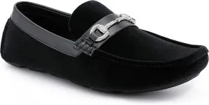 Amali The Original Men's Velvet Loafer Smoking Slippers in Paisley and Solid Designs Styles Roberto Piero