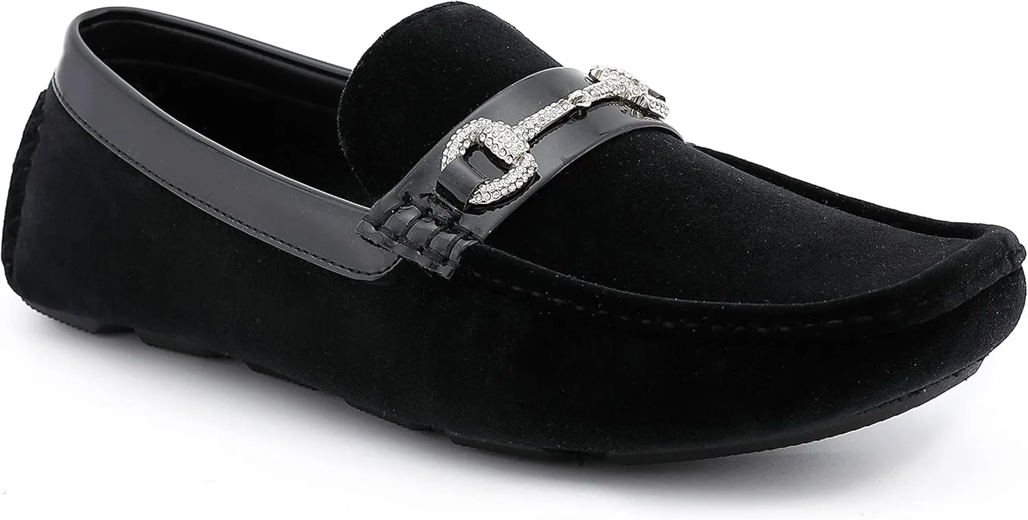 Amali The Original Men's Velvet Loafer Smoking Slippers in Paisley and Solid Designs Styles Roberto Piero