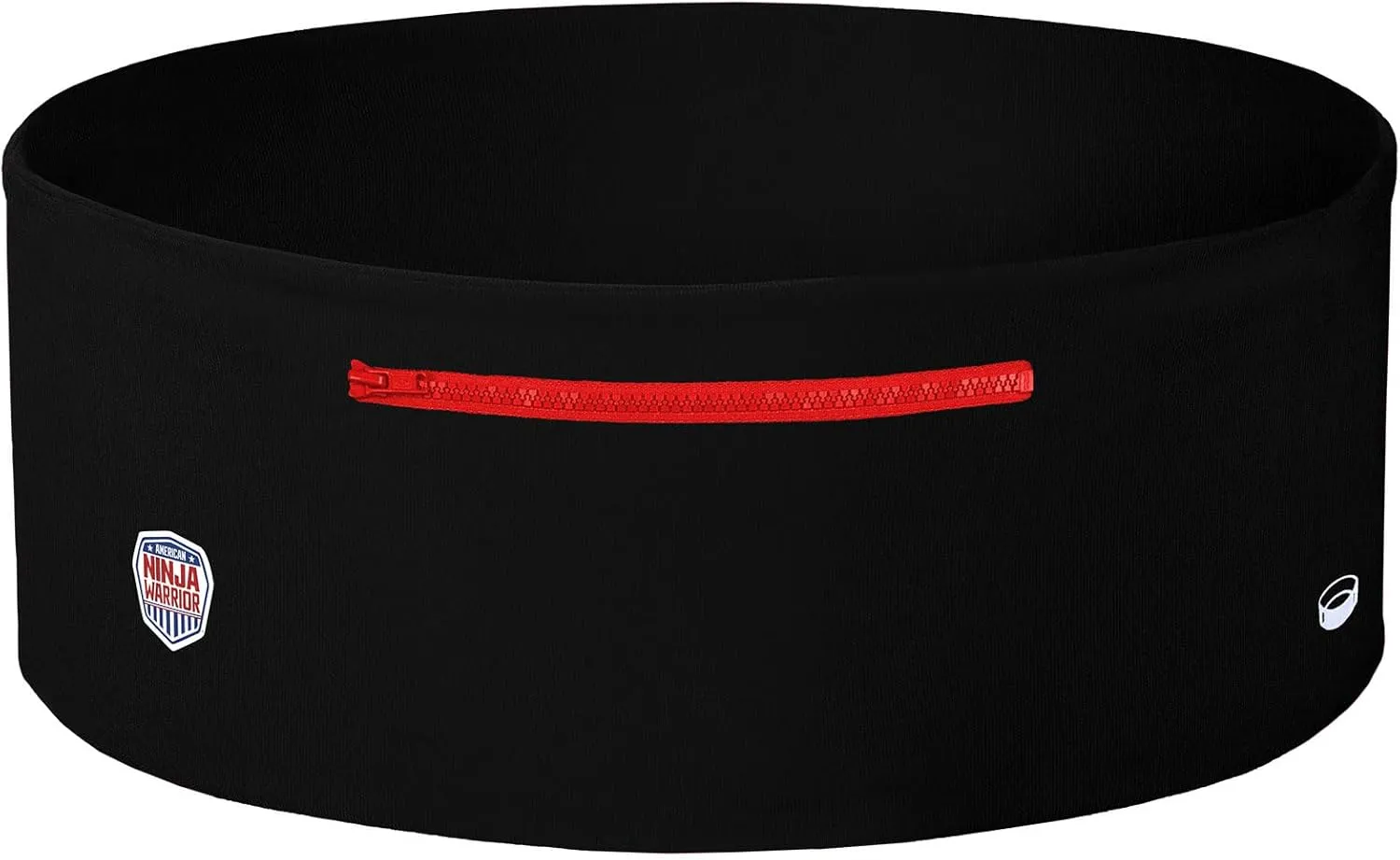 American Ninja Warrior Running Belt for iPhone, Fanny Pack for Fitness & Travel Money Storage - 6, 7 Plus, 8, X - Galaxy S7, S8 - Unisex Waist Band with Zippers for Men & Women by The Tube Waistband