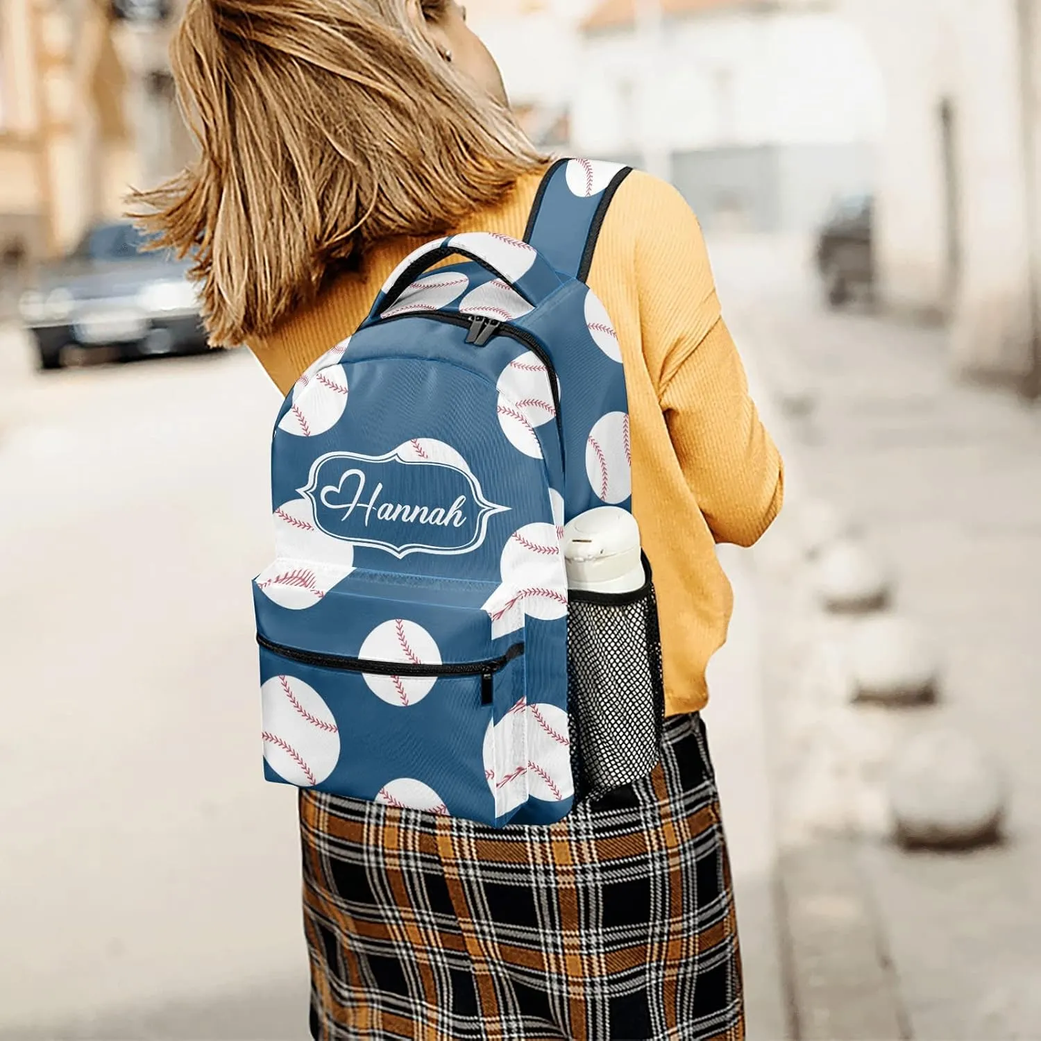 American Sport Baseball Backpack Personalized Name Waterproof for Boys Girls Gift