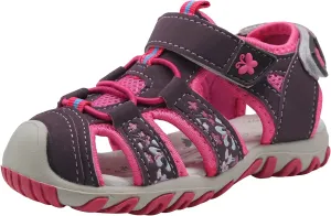 Apakowa Kid's Boy's Girl's Soft Sole Close Toe Sport Beach Sandals (Toddler/Little Kid)