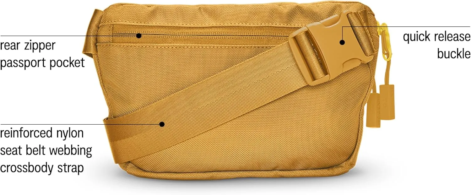 Baboon to the Moon Full Size Fanny Pack 3L – Womens Crossbody, Belt Bag for Women, Fanny Pack for Men, Crossbody Bags for Women Travel, Waist Bags