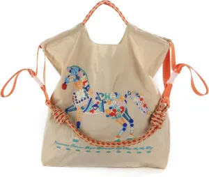 Ball&Chain Women's The Large Tote Bag Nylon Aesthetic Tote Bag for Women Beach Bag Shopping Bags