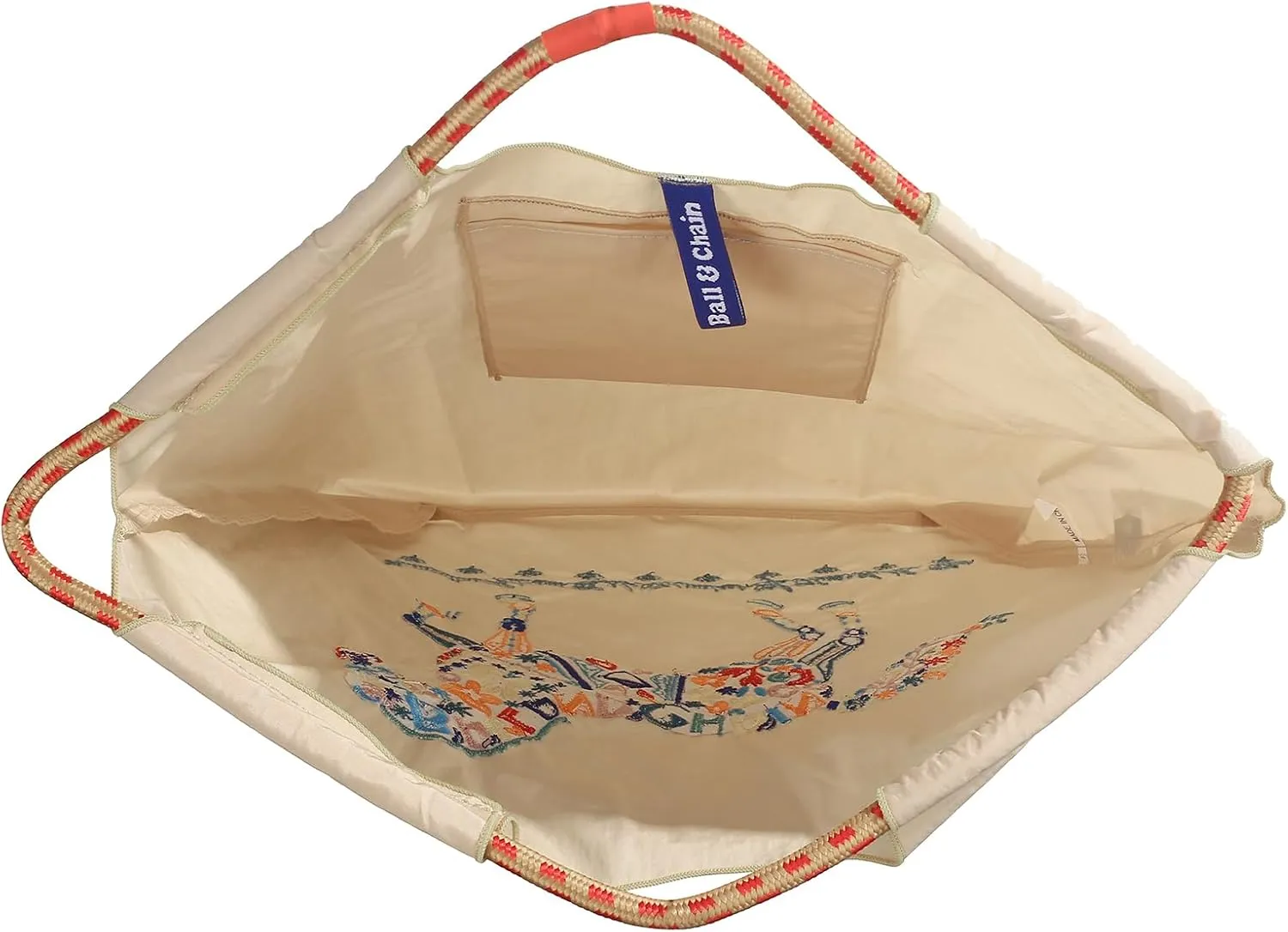 Ball&Chain Women's The Large Tote Bag Nylon Aesthetic Tote Bag for Women Beach Bag Shopping Bags