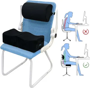 BBL Pillow After Surgery for Butt Pillow Brazilian Butt Lift BBL Chair Booty Pillows Recovery for Sitting Driving Post Surgery Kit Seat Cushion Combo