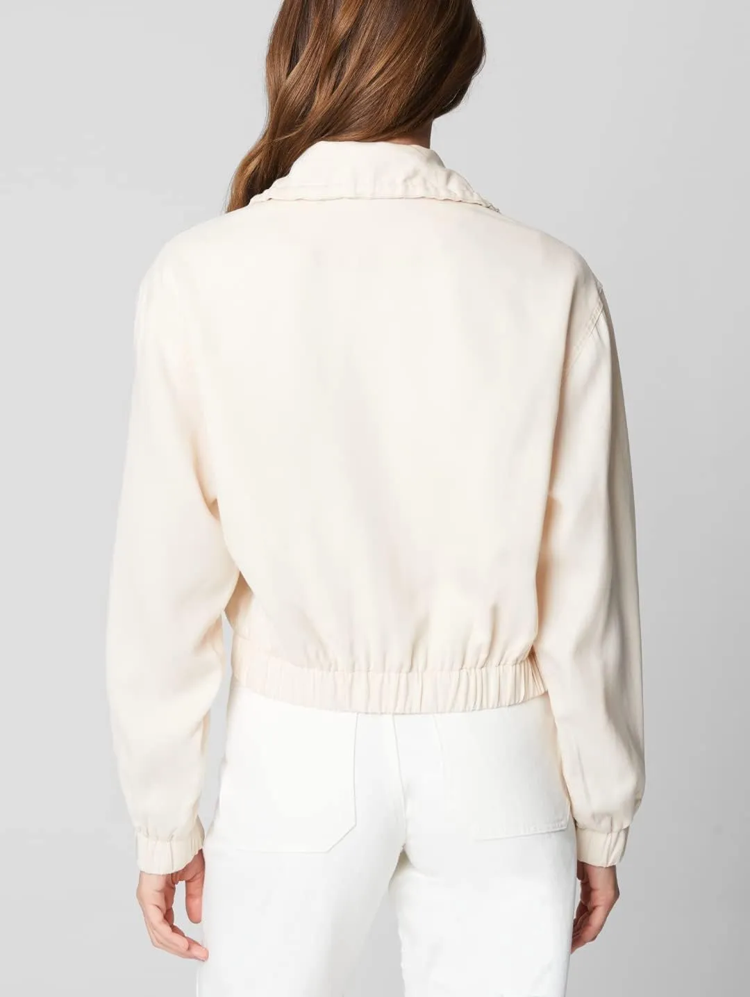 [BLANKNYC] womens Utility Jackets With Zipper Pocket Detail, Comfortable & Stylish Clothing Coats