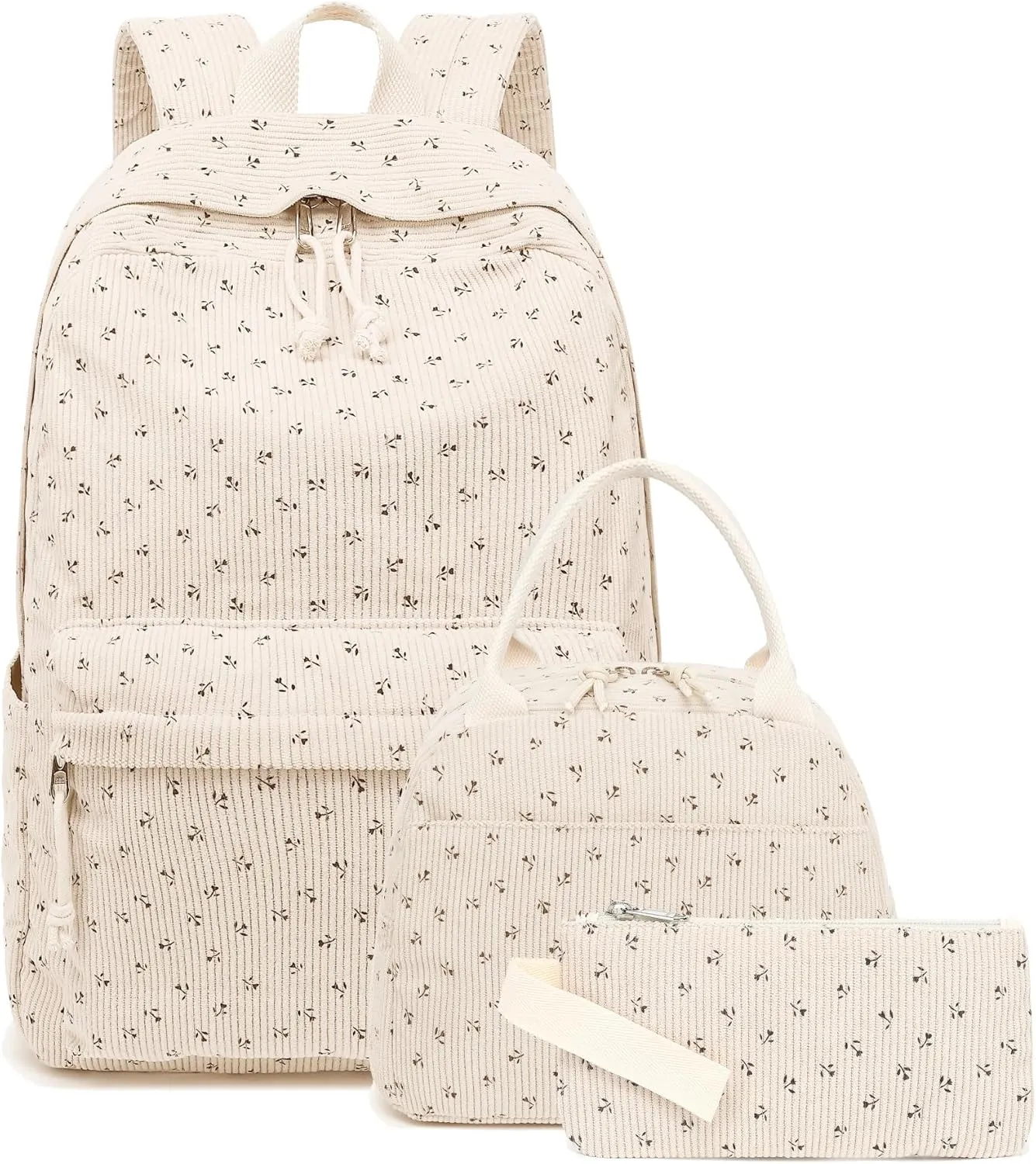 Bluboon School Backpack Teens Girls Boys Kids School Book Bags with Lunch Box Pencil Bag