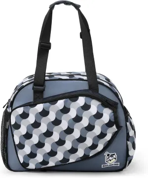 Boulder Bee Pickleball Bags, Premium Pickleball Tote Bag for Girls, Women’s Hand/Shoulder Gym Bag w Water Bottle Holder, with Pickleball Racquet/Paddle Holder