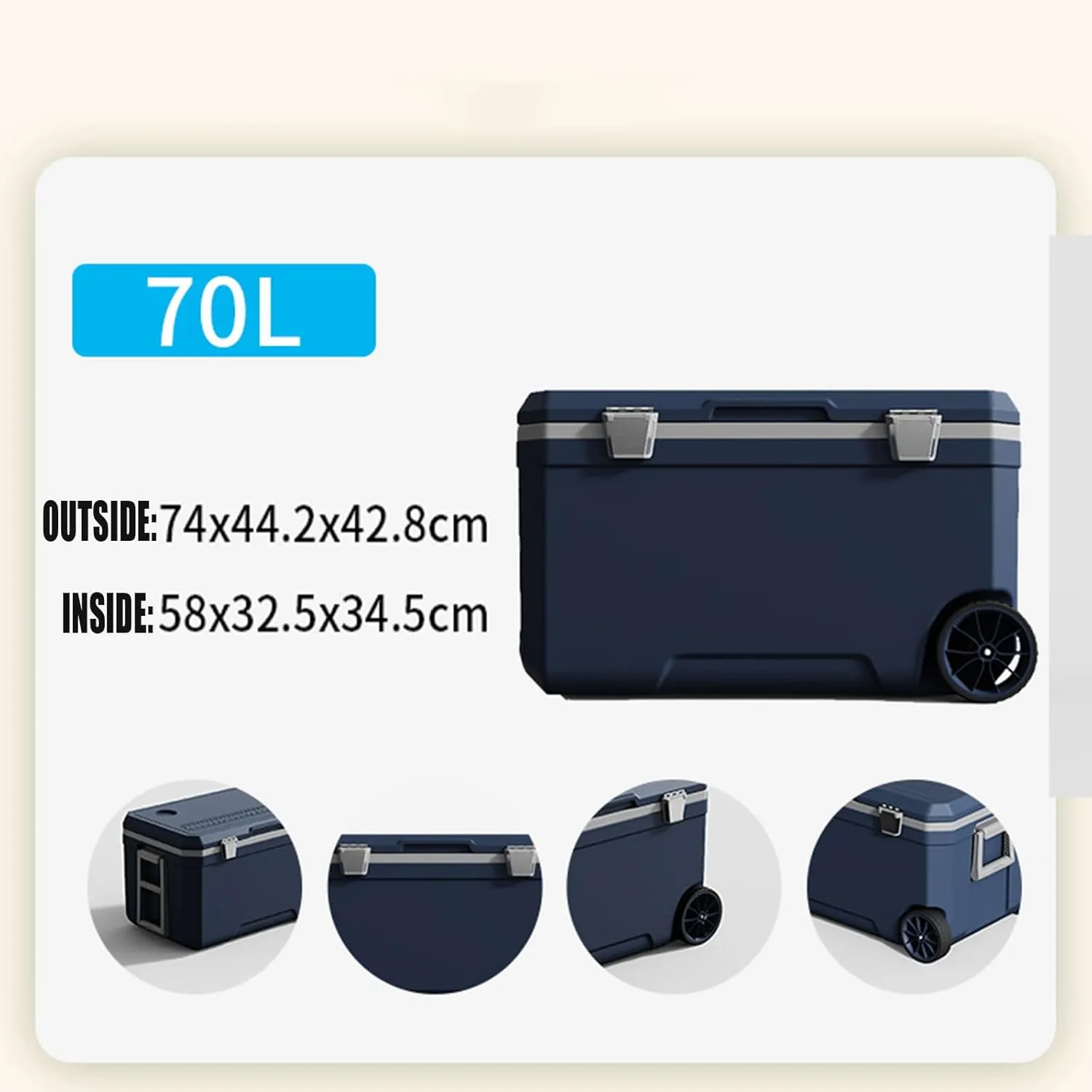 Car Camping Coolers for Aston Martin DB12/DBS/DBX/Valhalla/Valiant/Valkyrie/Valour, Waterproof Portable Cooler, Leak Proof Picnic Insulated Bag, Ultra-Light Premium Ice Chest Box