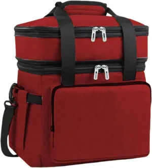 Car Camping Coolers for Dodge Ram 1500 Classic Model/3500 Jump Seat, Leak Proof Cooler, Portable Lightweight Ice Chest Box, Compartments Waterproof Insulated Bag