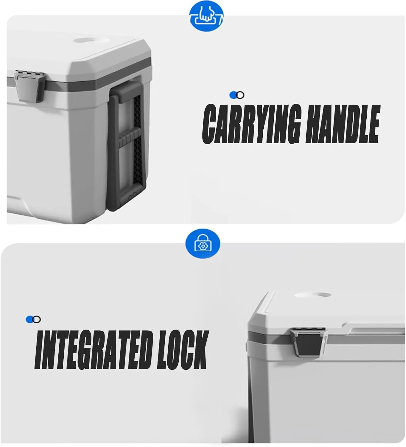 Car Camping Coolers for Rolls-Royce Cullinan/Dawn/Ghost/Phantom/Spectre/Camargue, Waterproof Portable Cooler, Leak Proof Picnic Insulated Bag, Ultra-Light Premium Ice Chest Box