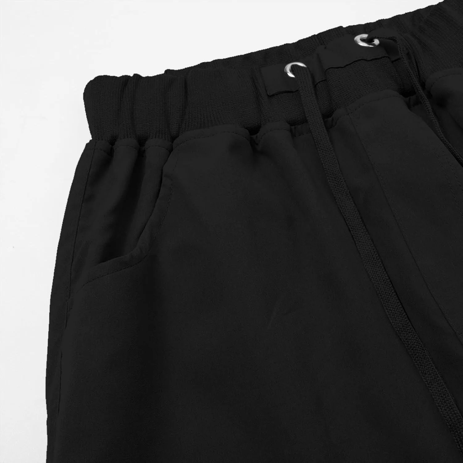 Cargo Capris for Women Summer Casual Drawstring Lightweight Outdoor Travel Hiking Cropped Pants with 6 Pockets