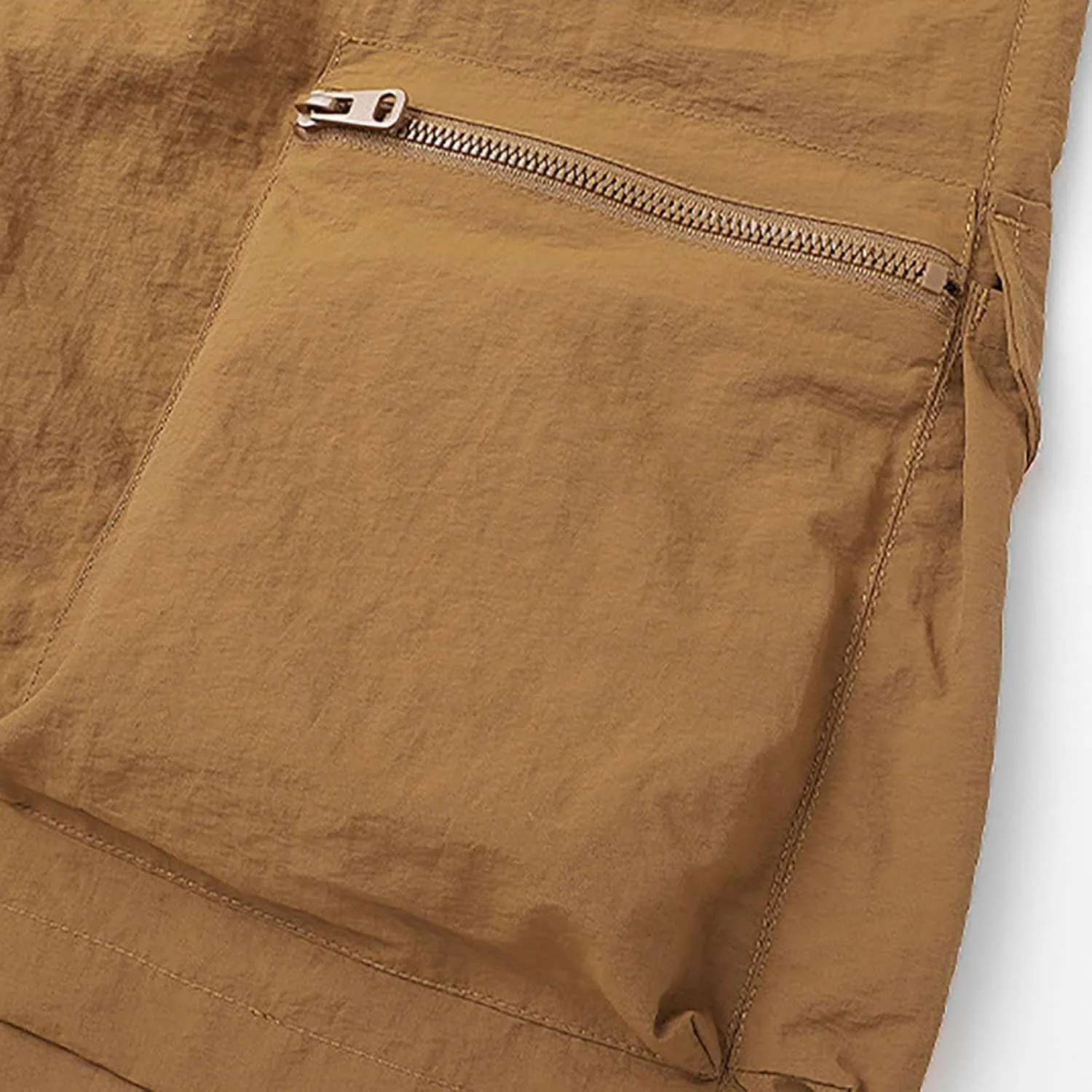 Cargo Shorts for Men Stretch Waist Casual Loose Drawstring Quick Dry Hiking Tactical Outdoor Work Shorts Summer 2025