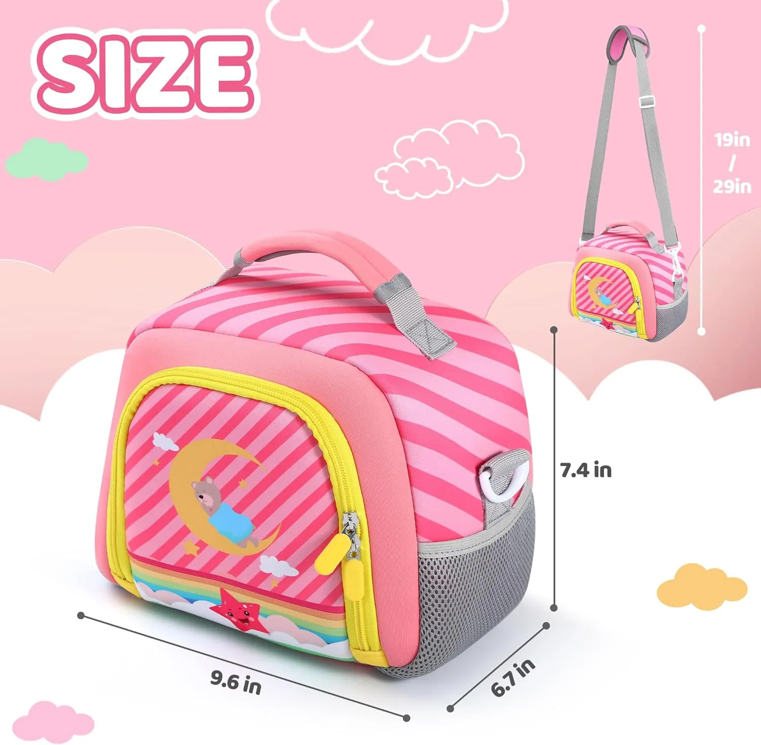 Carrying Bag Compatible with Little Tikes Story Machine Books Starter Set, Kids Toys Storage Case with Handle and Shoulder Strap for Little Tikes, Bag for Storybook Audio Play Character