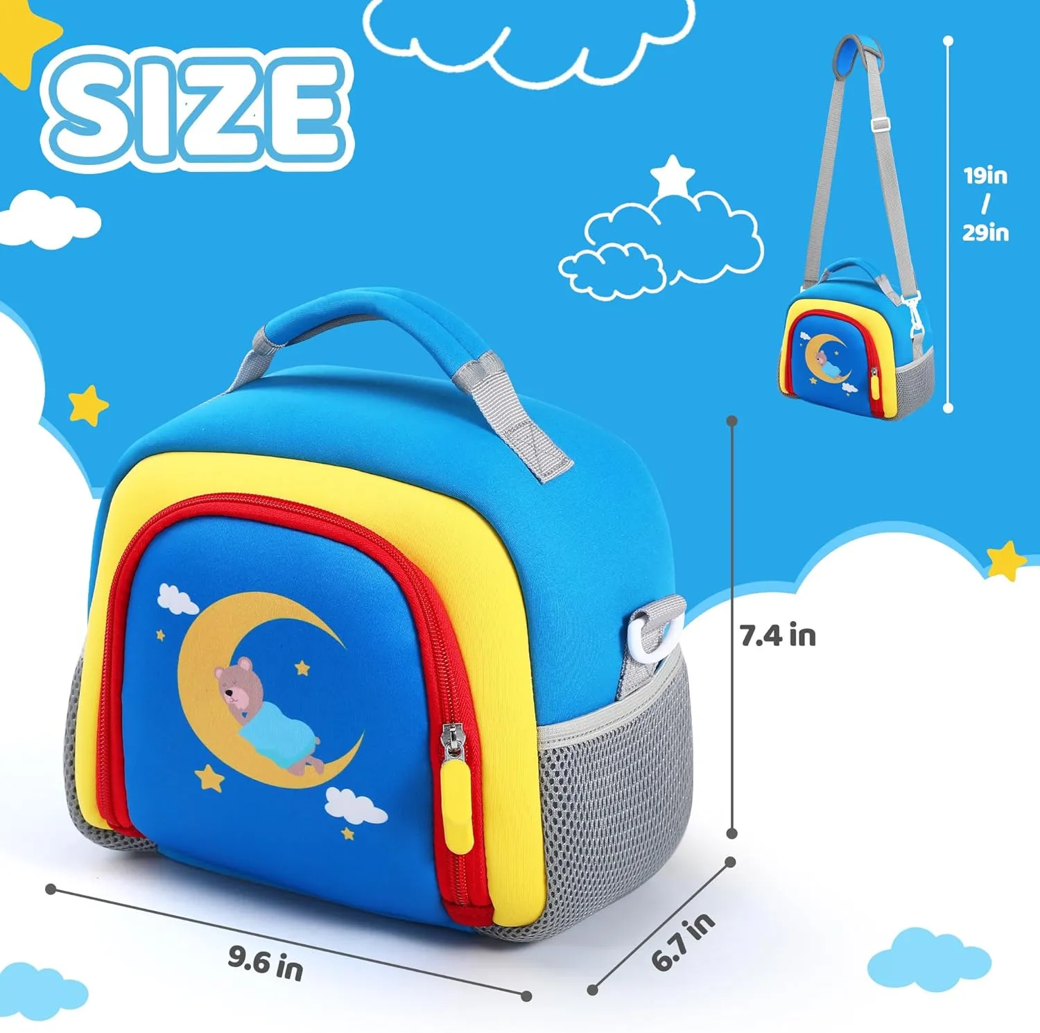Carrying Bag Compatible with Little Tikes Story Machine Books Starter Set, Kids Toys Storage Case with Handle and Shoulder Strap for Little Tikes, Bag for Storybook Audio Play Character