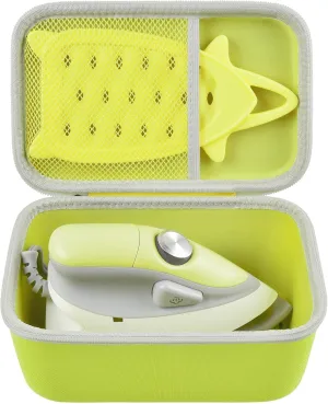 Case Compatible with Oliso M3Pro/ M2 Mini Project Steam Iron. Travel Irons Carrying Organizer Holder for Solemate and Other Accessories (Box Only)- Pistachio