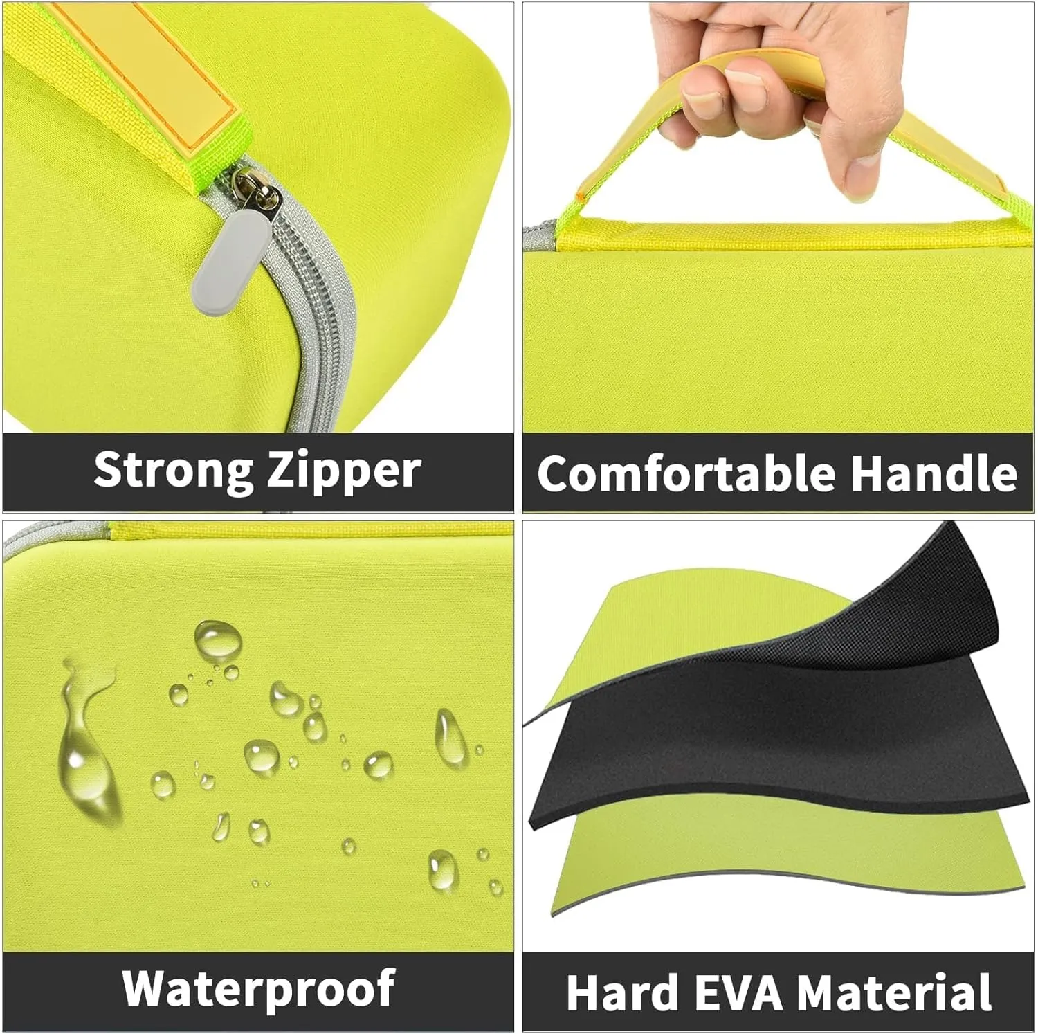 Case Compatible with Oliso M3Pro/ M2 Mini Project Steam Iron. Travel Irons Carrying Organizer Holder for Solemate and Other Accessories (Box Only)- Pistachio