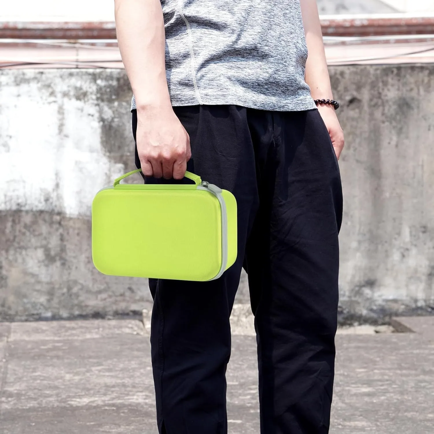 Case Compatible with Oliso M3Pro/ M2 Mini Project Steam Iron. Travel Irons Carrying Organizer Holder for Solemate and Other Accessories (Box Only)- Pistachio