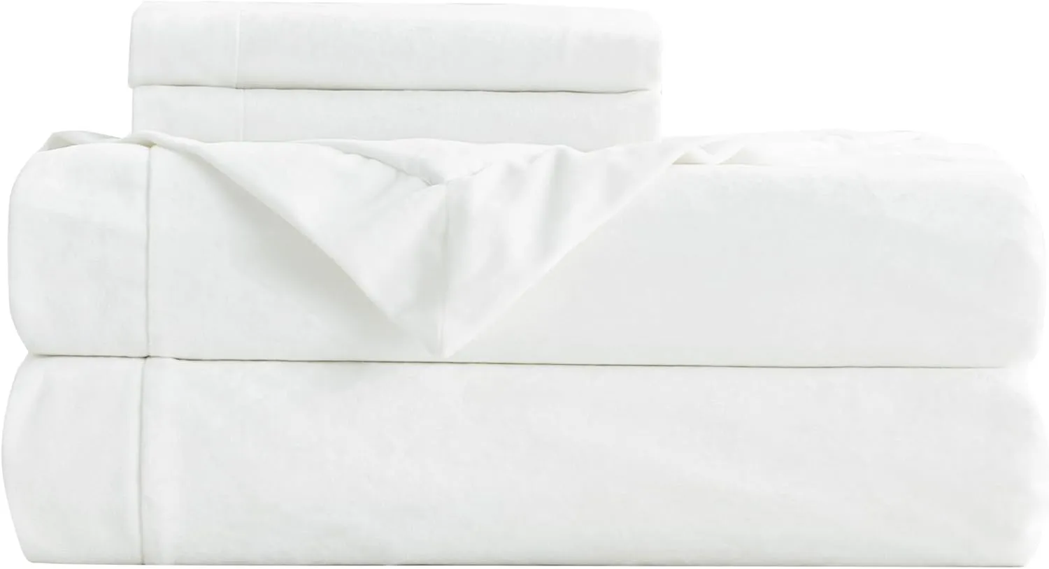 Chezmoi Collection Piers 3-Piece Cream White Distressed Velvet Duvet Cover Set Queen Size with Button Closure and 8 Corner Ties, Soft Washed Microfiber Reverse Comforter Cover