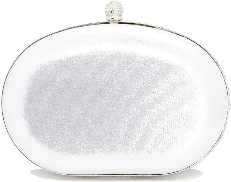 Clutch Purses for Women Evening Bag Nude Purse Luxury Handbag Bride Wallet Glitter Multicolor Rhinestone Bags