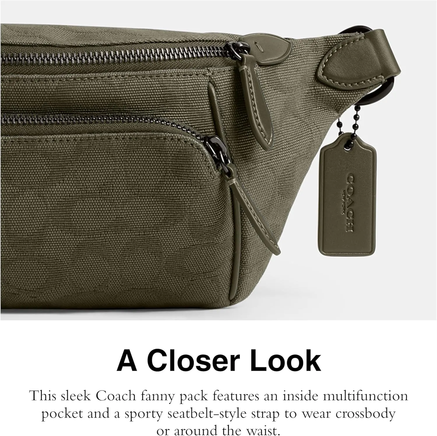 Coach Men's League Belt Bag
