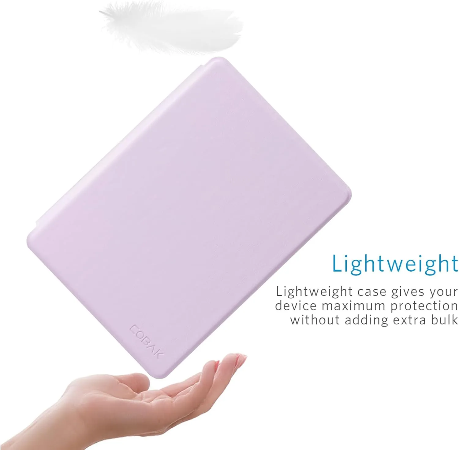 CoBak Case for 7" E-Readers - All New PU Leather Cover with Auto Sleep Wake Feature for E-Readers 2024 Released