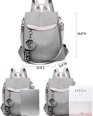 COFIHOME Backpack Purse for Women Large Anti-theft bag Waterproof Fashion Ladies Lightweight Shoulder Bags Nylon Backpack Stylish Large Capacity Travel Bag