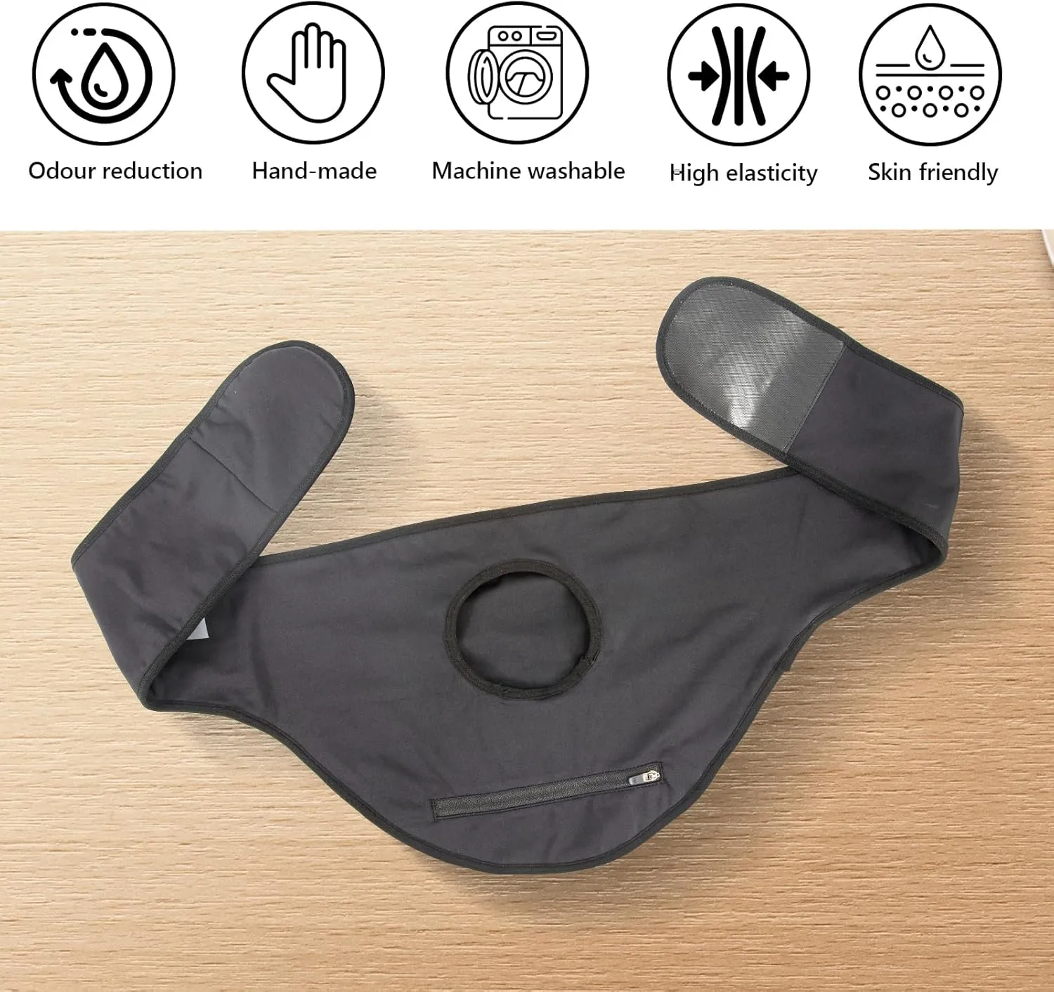 Colostomy Bag Covers for Women & Men | Ostomy Belt Abdomen | Ostomy Bag Covers for Sport & Swiming | Colostomy Ostomy Bags | Ostomy Supplies | Inner Pocket to Hold Ostomy Pouch