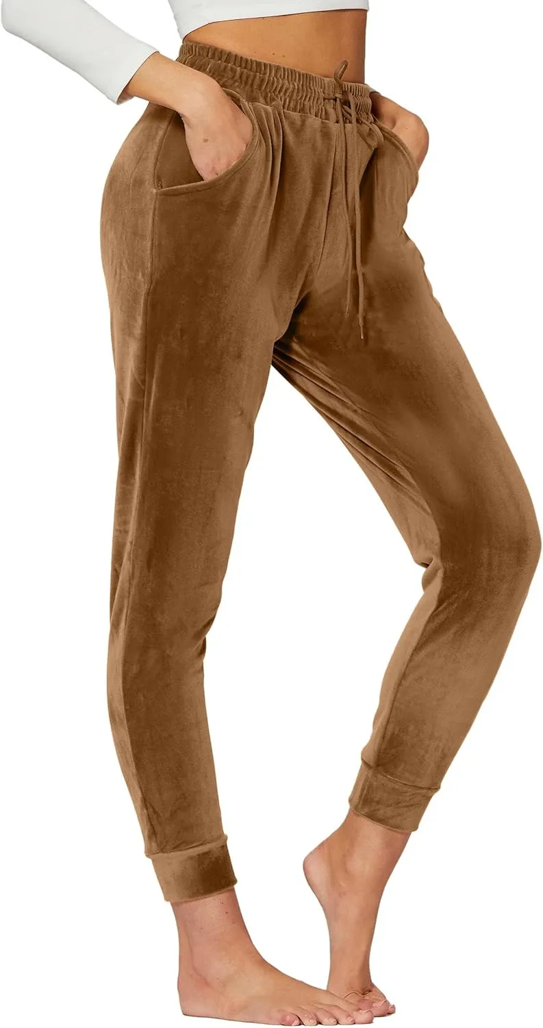 Conceited Leggings for Women in Luxe Velvet or Vegan Faux Leather - Available in Regular and Plus Size