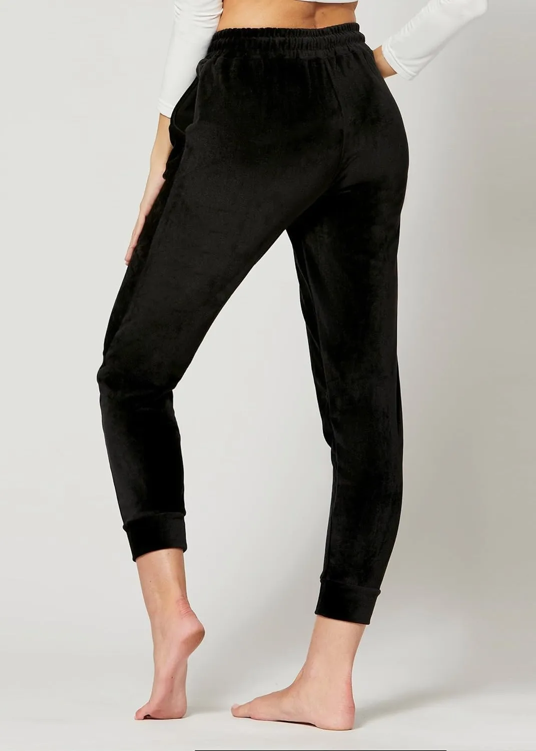 Conceited Leggings for Women in Luxe Velvet or Vegan Faux Leather - Available in Regular and Plus Size