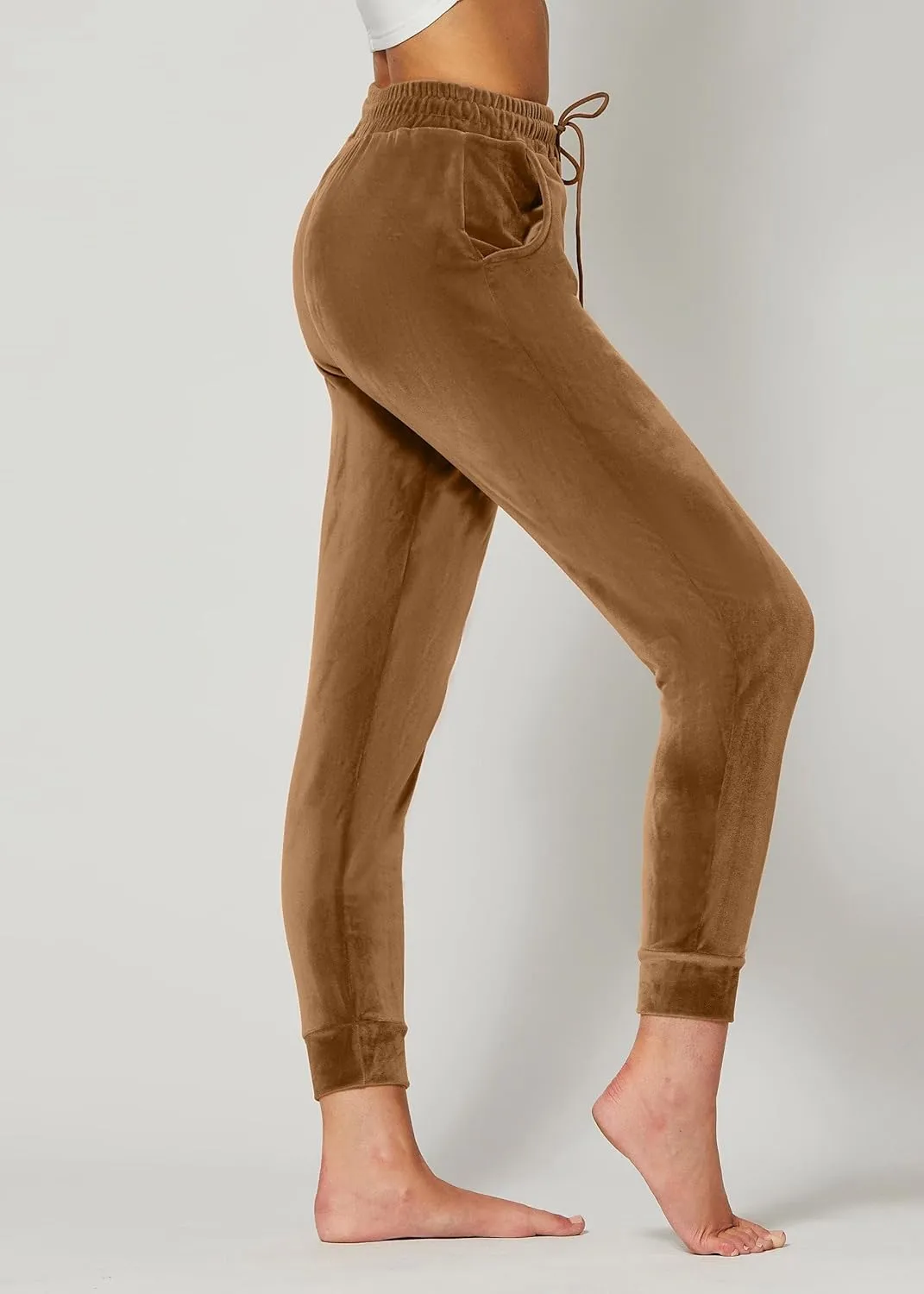 Conceited Leggings for Women in Luxe Velvet or Vegan Faux Leather - Available in Regular and Plus Size