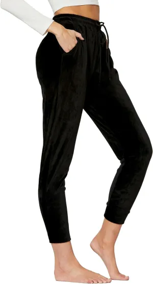 Conceited Leggings for Women in Luxe Velvet or Vegan Faux Leather - Available in Regular and Plus Size