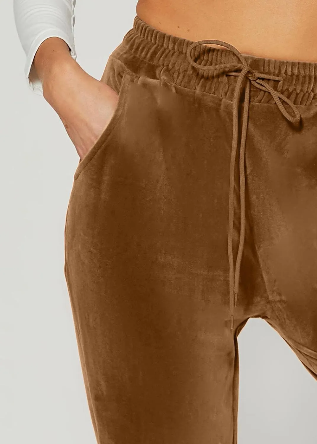 Conceited Leggings for Women in Luxe Velvet or Vegan Faux Leather - Available in Regular and Plus Size