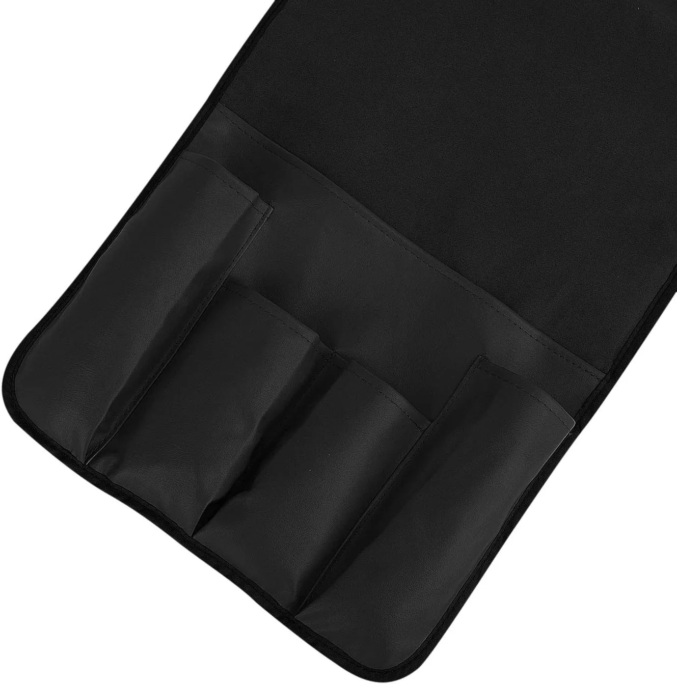Couch Sofa Armrest Organiser Arm Chair Caddy Bedside Storage Pocket with 6 Pockets TV Remote Holder Bed Storage Pocket Bag for Cellphone Tablet Notepad Book Magazines DVD Glasses