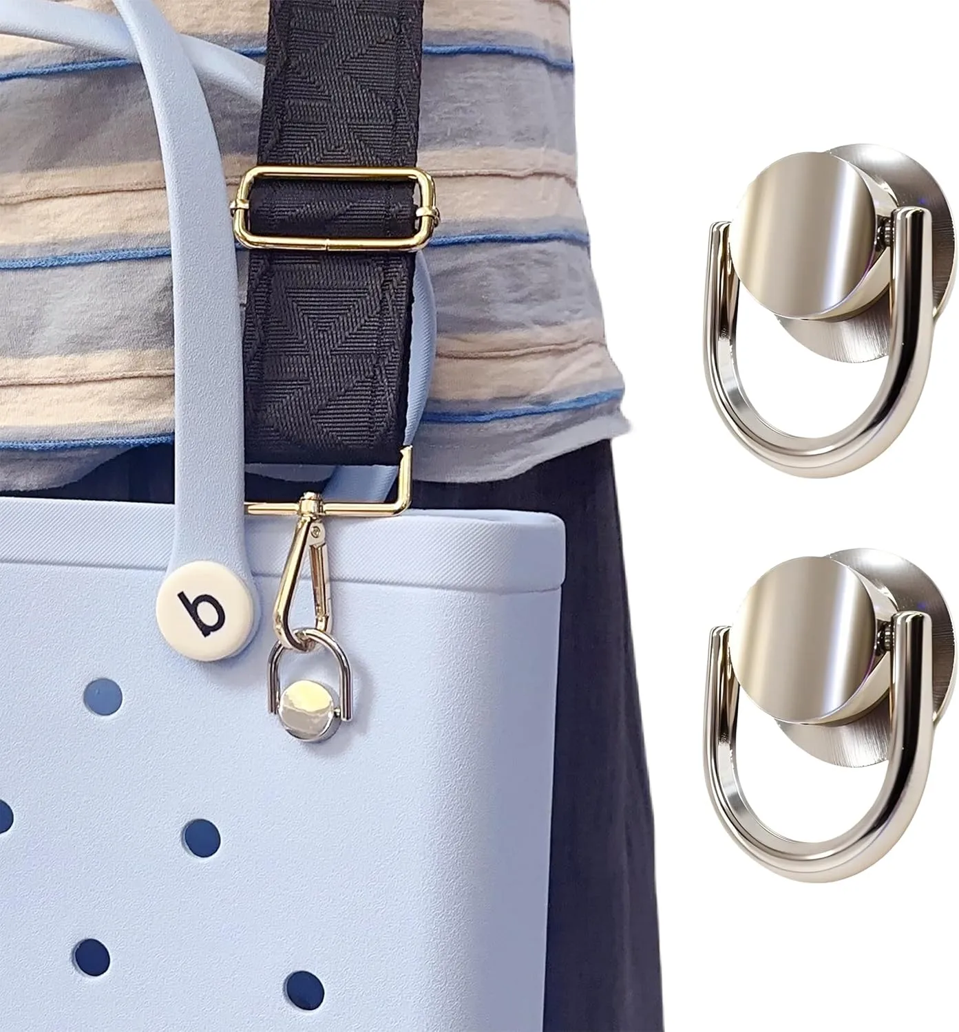 Cross Body Strap Conversion Kit for Bogg Bags/Simply Southern,Bogg Bag Accessories for Long Shoulder, Crossbody