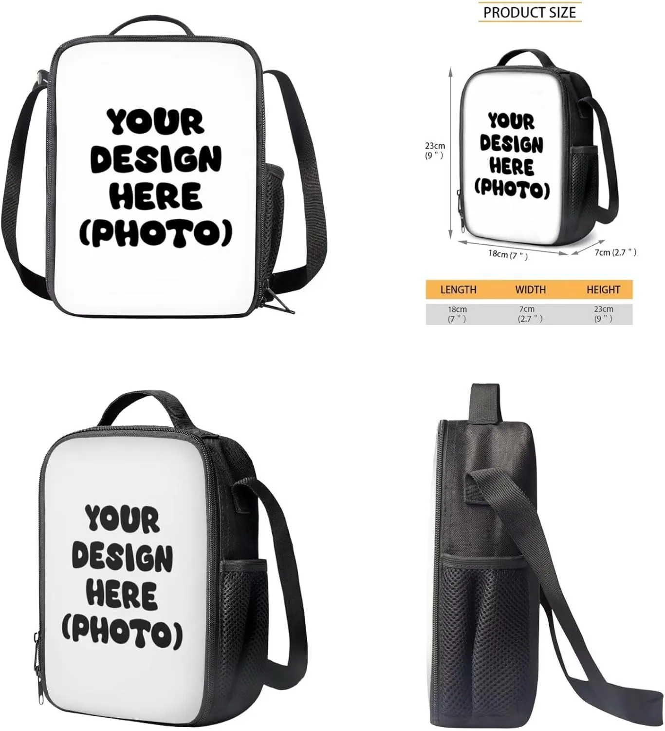 Customized Children'S Schoolbag Boys Elementary School Boys Wear-Resistant 6Th Grade Large Capacity Shoulder Bag with Lunch Box Pencil Case Keychain 4Pcs Set Bookbag