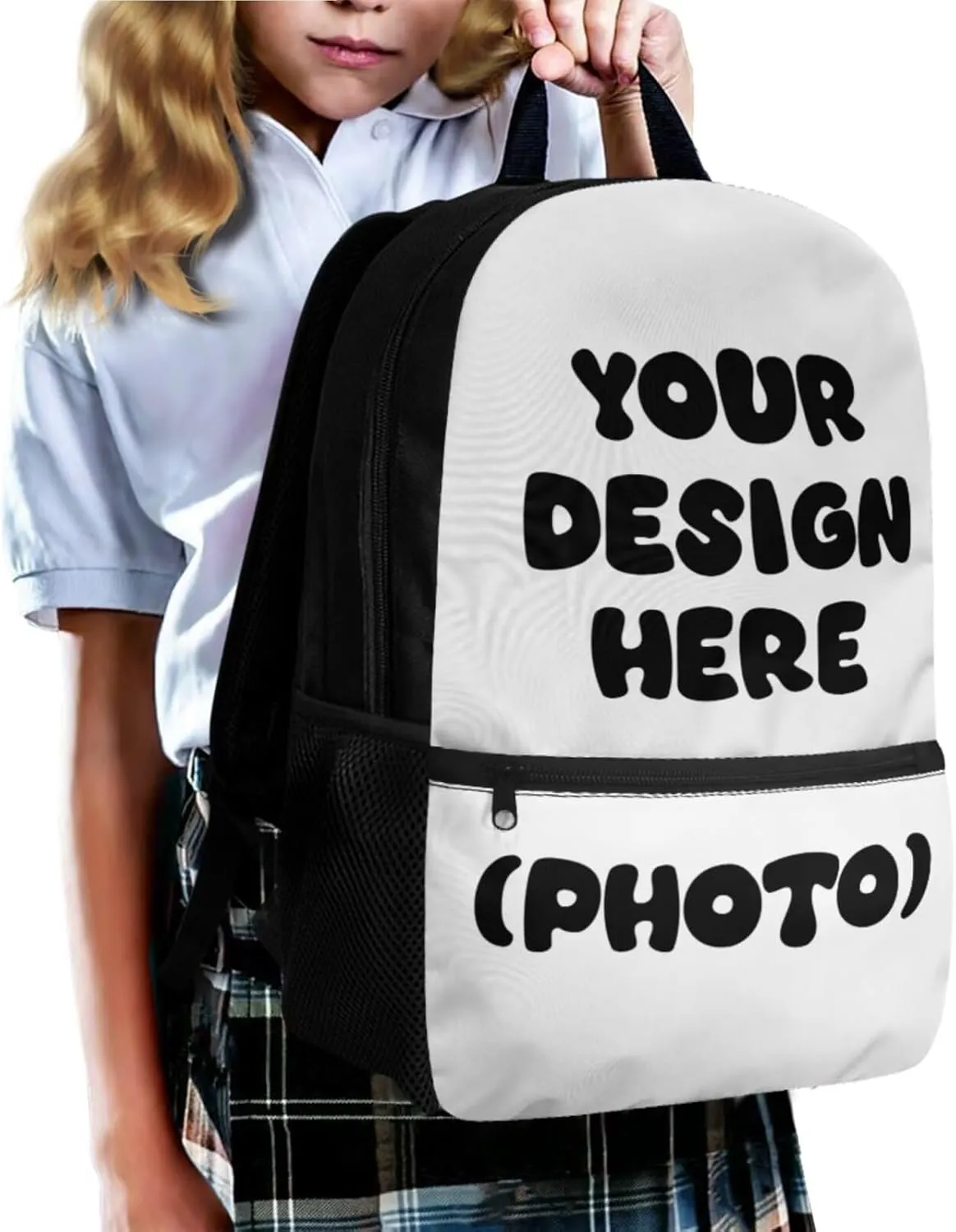 Customized Children'S Schoolbag Boys Elementary School Boys Wear-Resistant 6Th Grade Large Capacity Shoulder Bag with Lunch Box Pencil Case Keychain 4Pcs Set Bookbag
